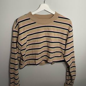 Aritzia Stripped Long Sleeve